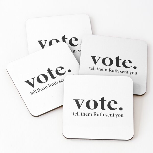 Item preview, Vote Tell Them Ruth Sent You Dissent rbg designed and sold by TanjaFranc.