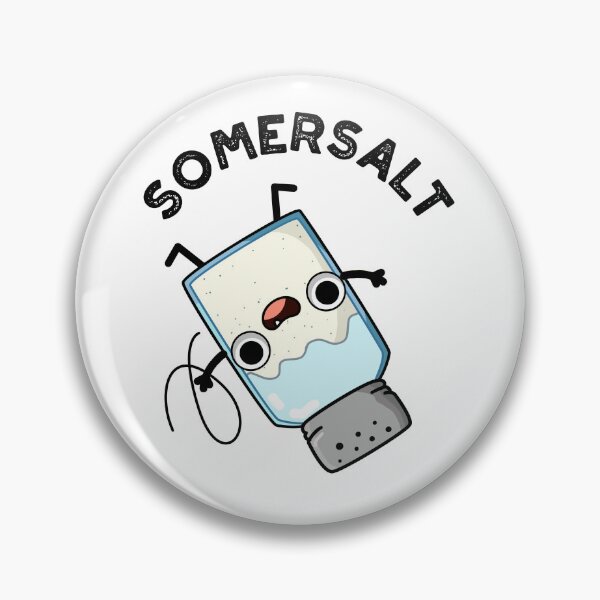Item preview, Somersalt Somersault Funny Salt Puns  designed and sold by punnybone.