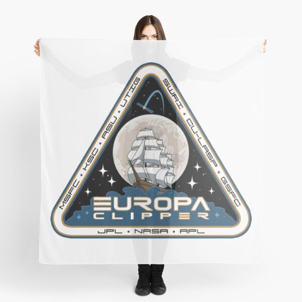 NASA's Europa Clipper Logo Scarf