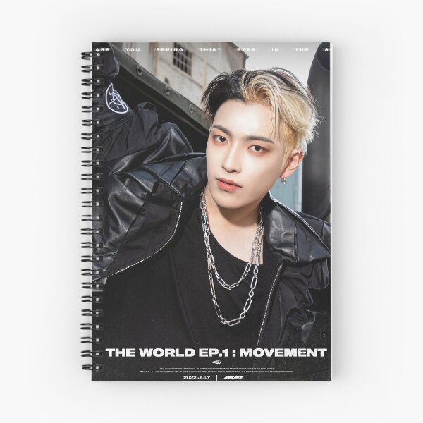 Item preview, ATEEZ HONGJOONG "THE WORLD EP.1 : MOVEMENT GUERRILLA" designed and sold by HaloHaloShine.
