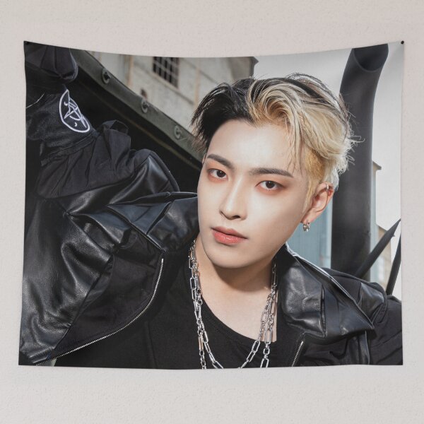 Item preview, ATEEZ HONGJOONG "THE WORLD EP.1 : MOVEMENT GUERRILLA" designed and sold by HaloHaloShine.
