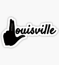 Louisville L's Up Sticker