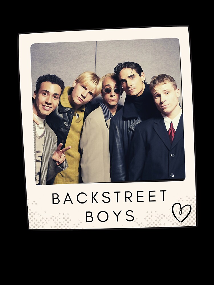 Backstreet Boys Polaroid Babystrampler