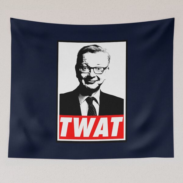 Item preview, Michael Gove Twat   designed and sold by DreamDrawing.
