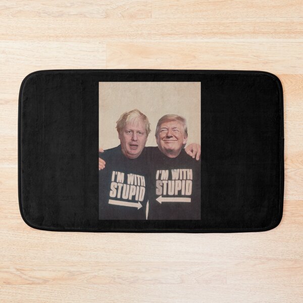 Item preview, Trump and Boris Johnson - I_m With Stupid   designed and sold by DreamDrawing.