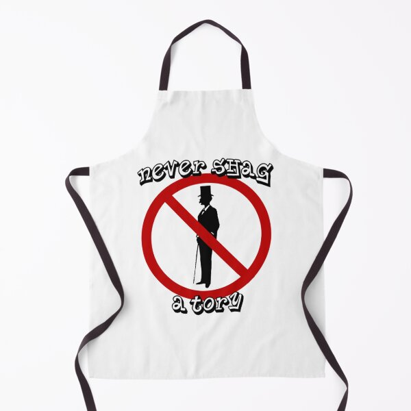 Item preview, Never Shg a Tory - left-wing humour lefty liberal designed and sold by DreamDrawing.
