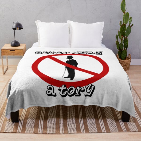 Item preview, Never Shg a Tory - humor de izquierda zurdo liberal designed and sold by DreamDrawing.