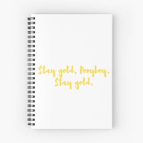 Item preview, Stay Gold Ponyboy designed and sold by sophaesthetic.