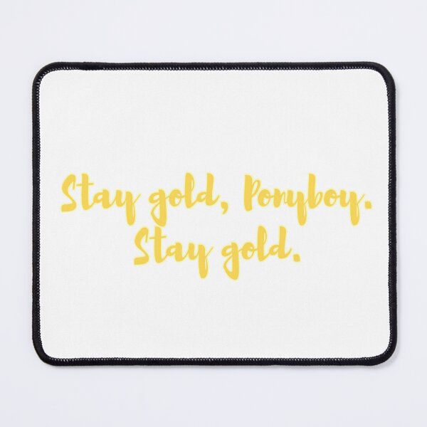 Item preview, Stay Gold Ponyboy designed and sold by sophaesthetic.