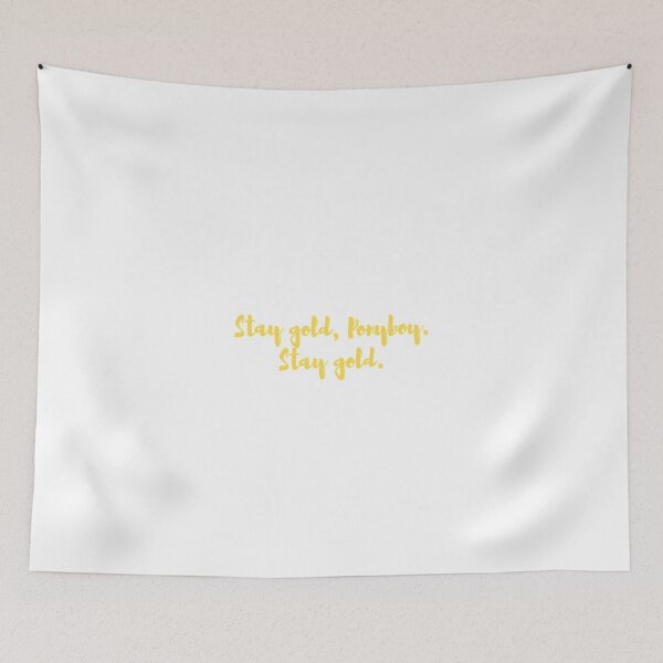 Item preview, Stay Gold Ponyboy designed and sold by sophaesthetic.