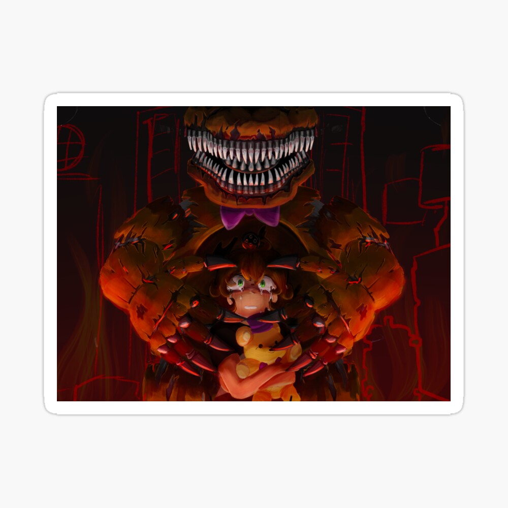 Five Nights at Freddy's Nightmare Fredbear Worm on a String iPad