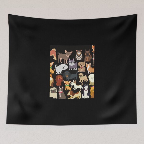 Item preview, Dog Collage Design Graphic T-Shirt designed and sold by lelaalicesr.