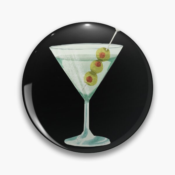 Item preview, Classic Olive Martini Cocktail designed and sold by antevasinart.