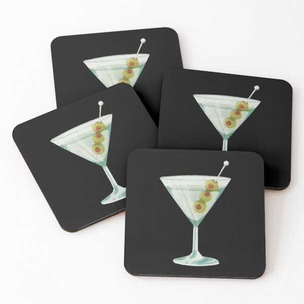 Item preview, Classic Olive Martini Cocktail designed and sold by antevasinart.