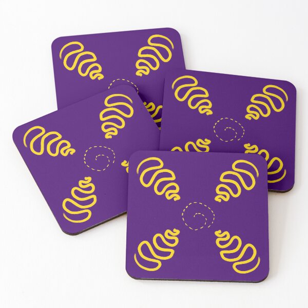 Item preview, Modern Violet Signal Abstract Art designed and sold by nelloryn.