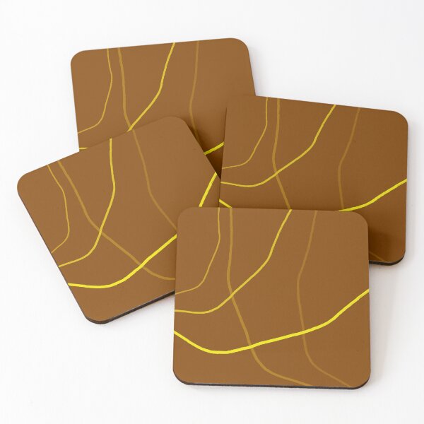 Item preview, Boho Brown Earth Crack Abstract Art designed and sold by nelloryn.