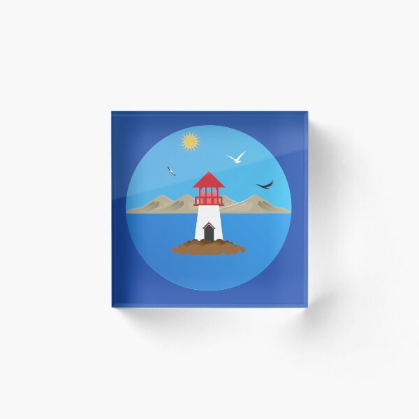 Item preview, faro en el lago designed and sold by Linda La Guardia.