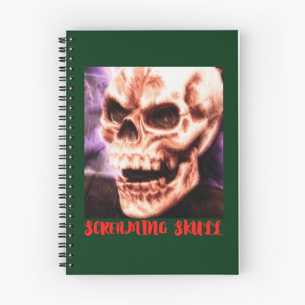 Item preview, screaming skull amazing design very fierceful   designed and sold by OmoroseTazanna.