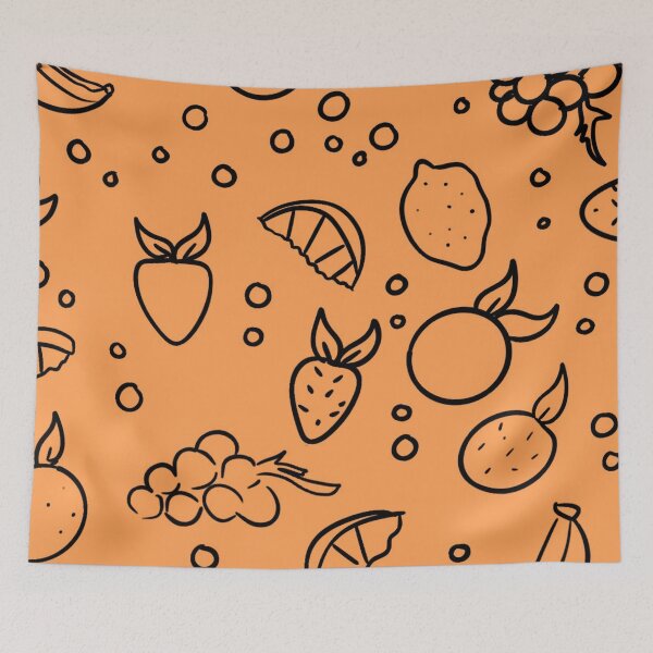 Artikelvorschau, Früchte lineart entworfen und verkauft von Rose creates  stuff.