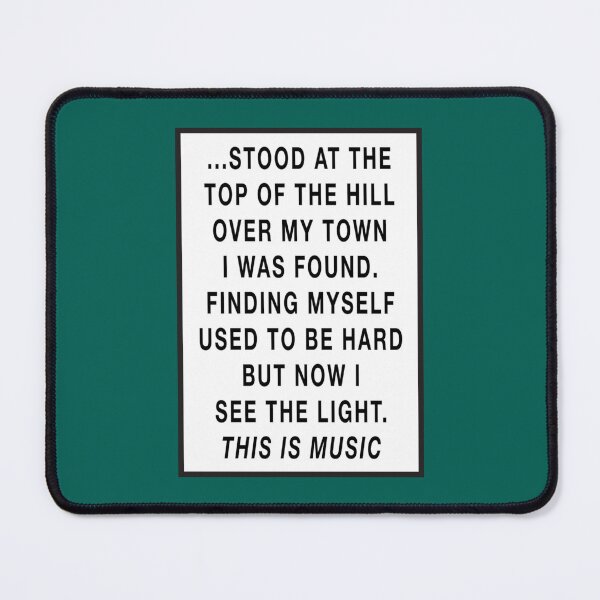 Item preview, STOOD AT THE TOP OF THE HILL... [THIS IS MUSIC, THE VERVE]   designed and sold by OmoroseTazanna.