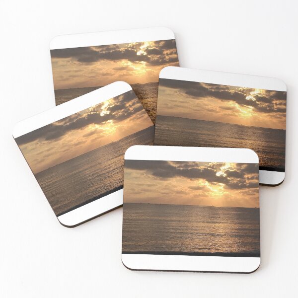Item preview, Sea with sunrise designed and sold by Alihassan-Art.