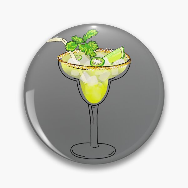 Item preview, Spicy Jalapeno Margarita Cocktail Glass designed and sold by antevasinart.