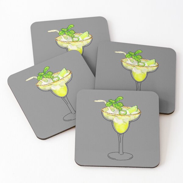 Item preview, Spicy Jalapeno Margarita Cocktail Glass designed and sold by antevasinart.