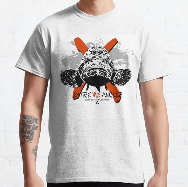  Men Angler Fish Bass Fishing T-Shirt : Clothing, Shoes