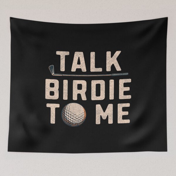 Item preview, Talk Birdie To Me Golf Pun Funny Golfing Saying Vintage Golfer Gift  designed and sold by alenaz.