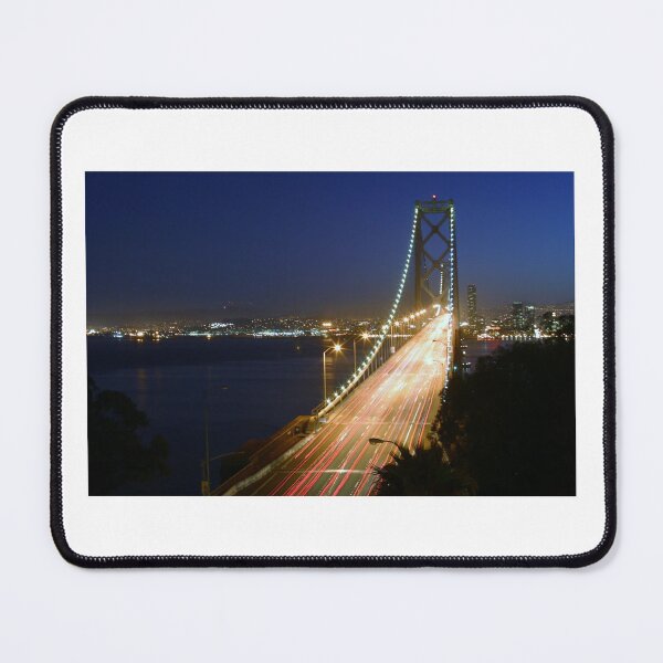 Item preview, Oakland/SF Bay Bridge At night designed and sold by steve2469.