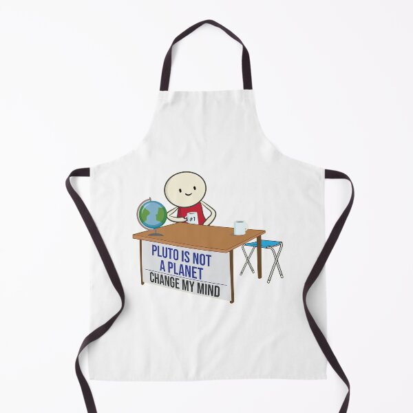 Item preview, Pluto is not a planet change my mind meme funny Pluto Joke Design designed and sold by alltheprints.