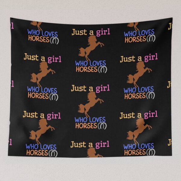 Item preview, Just a girl who loves horses 2 designed and sold by Dailyanimal.