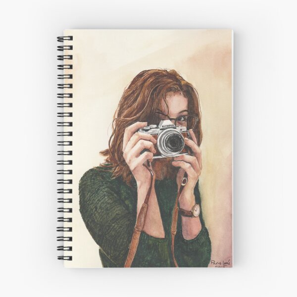 Item preview, Photographer, watercolour painting by Paris Lomé designed and sold by Paris Lomé.
