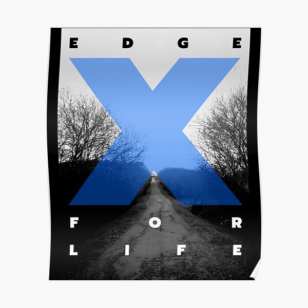 "Straight Edge for Life Active " Poster for Sale by RodgerSmale45