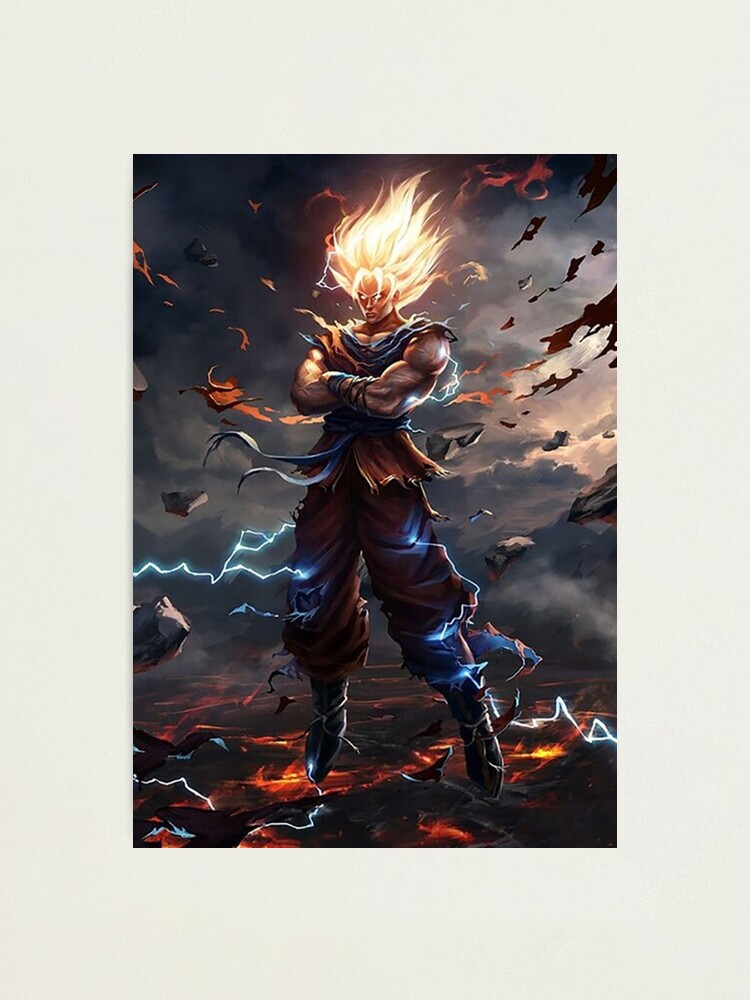 Dragon Ball Z - Son Goku Super Saiyan Blue | Photographic Print