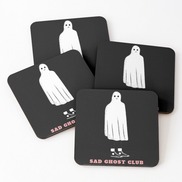 Item preview, Sad Ghost Club Sadness Art Unhappy Depressed Heartbroken designed and sold by sofarway.