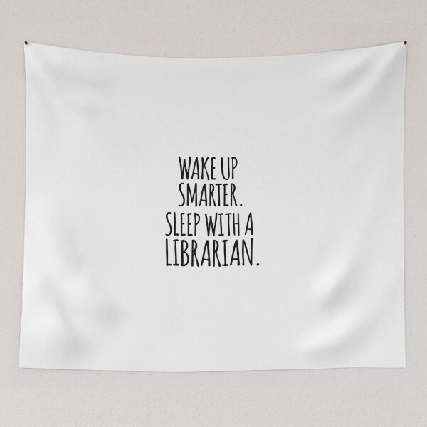 Item preview, Wake Up Smarter Sleep With Librarian designed and sold by remoteart.