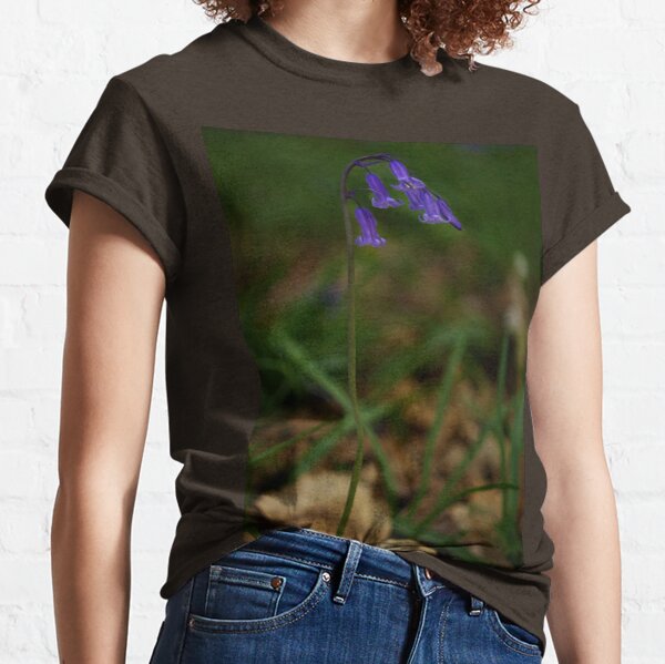 Single Bluebell in Prehen Woods, Derry Classic T-Shirt