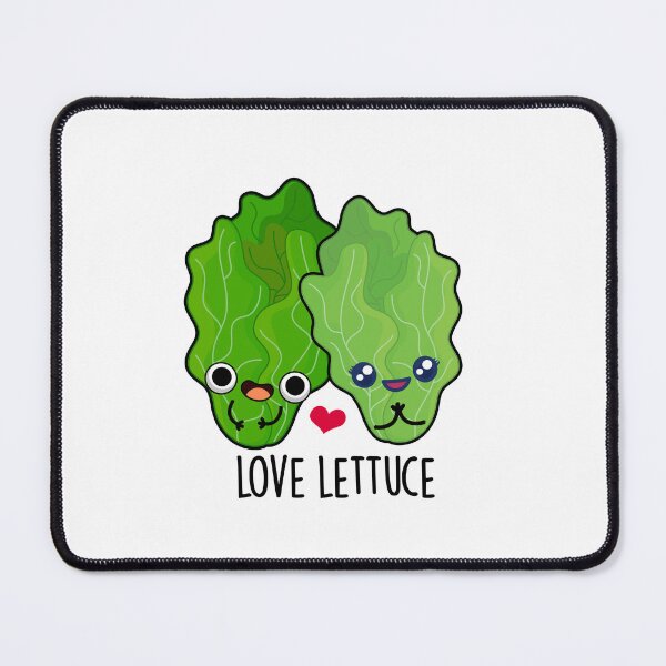 Item preview, Love Lettuce Funny Veggie Puns  designed and sold by punnybone.