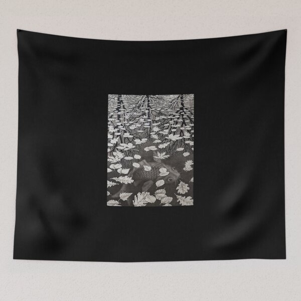 Item preview, Three Worlds By Mc Escher Classic T-Shirt designed and sold by monica45je.