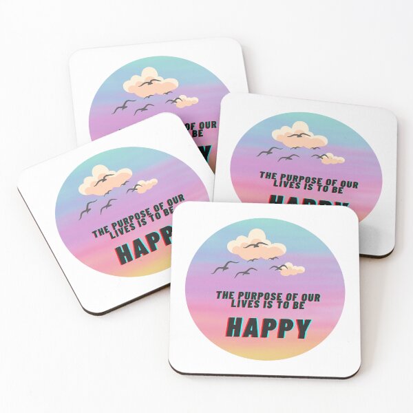 Item preview, The purpose of our lives is to be HAPPY shirt designed and sold by Ravivan.