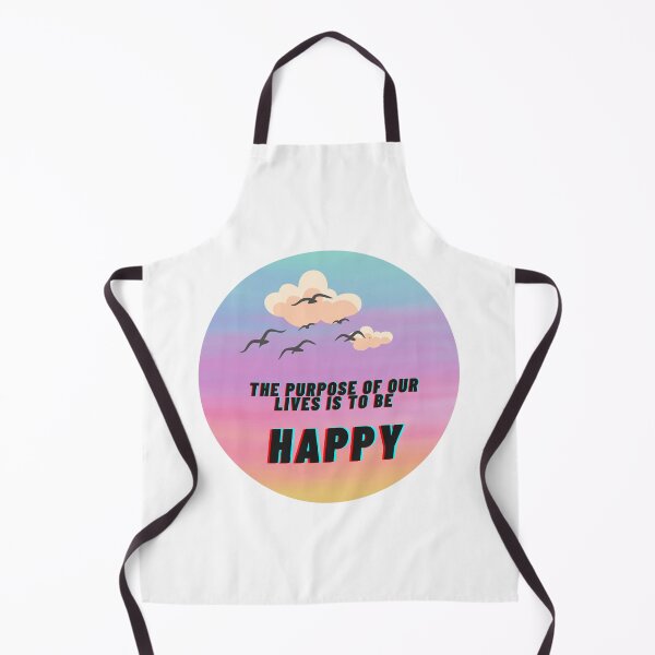 Item preview, The purpose of our lives is to be HAPPY shirt designed and sold by Ravivan.