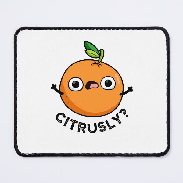 Item preview, Citrusly Orange Funny Fruit Puns designed and sold by punnybone.