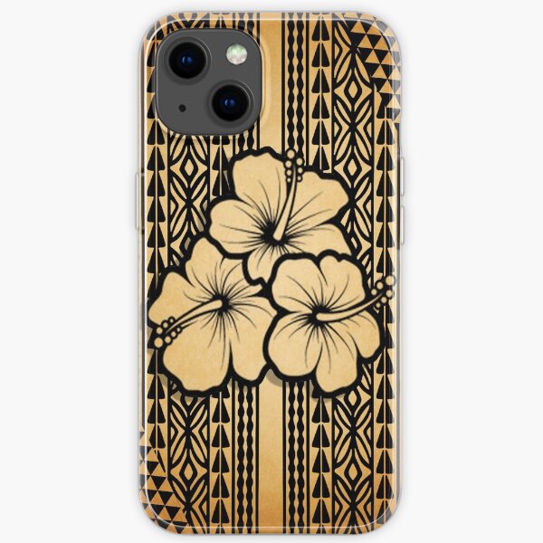 Polynesian Flower iPhone Soft Case