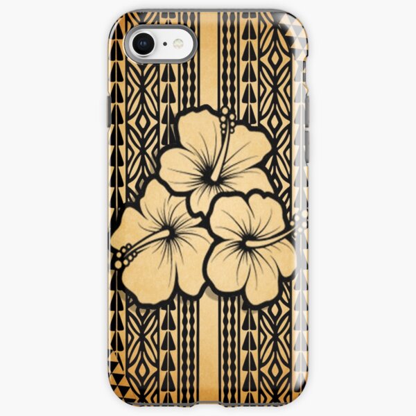 Polynesian Flower iPhone Tough Case