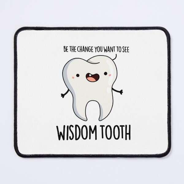 Item preview, Wisdom Tooth Funny Dental Puns designed and sold by punnybone.