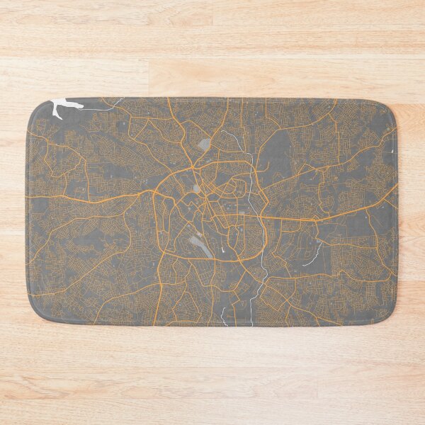 Item preview, Kumasi City Map of Ashanti, Ghana - Bauhaus designed and sold by deMAP.