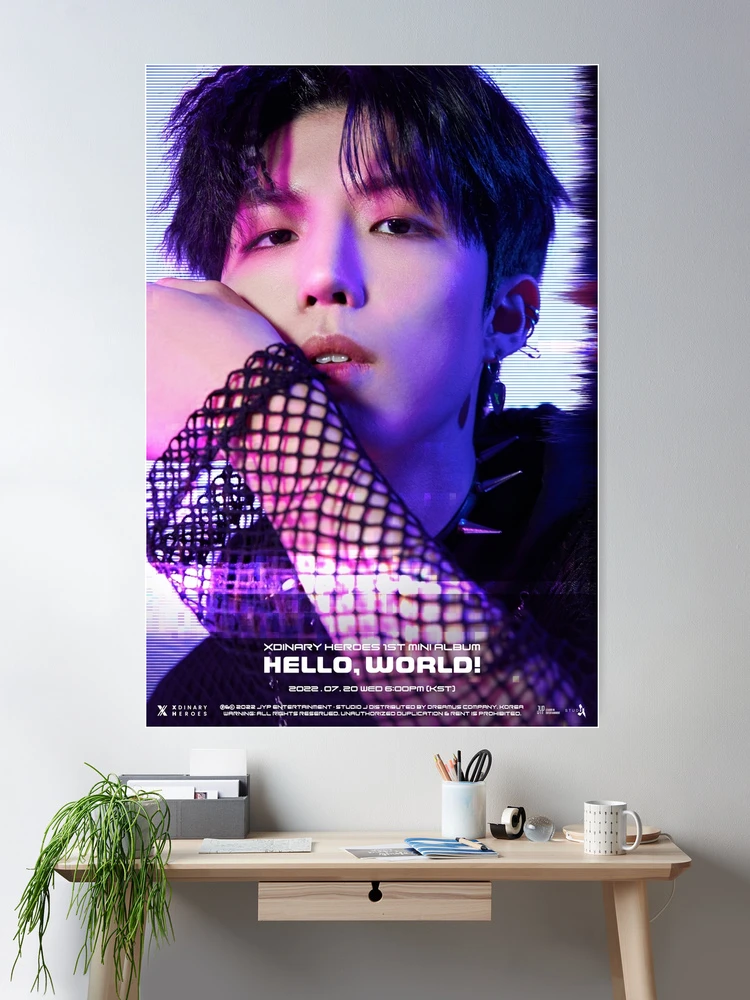 Xdinary Heroes - Hello, World (Jungsu) [OFFICIAL] POSTER – K