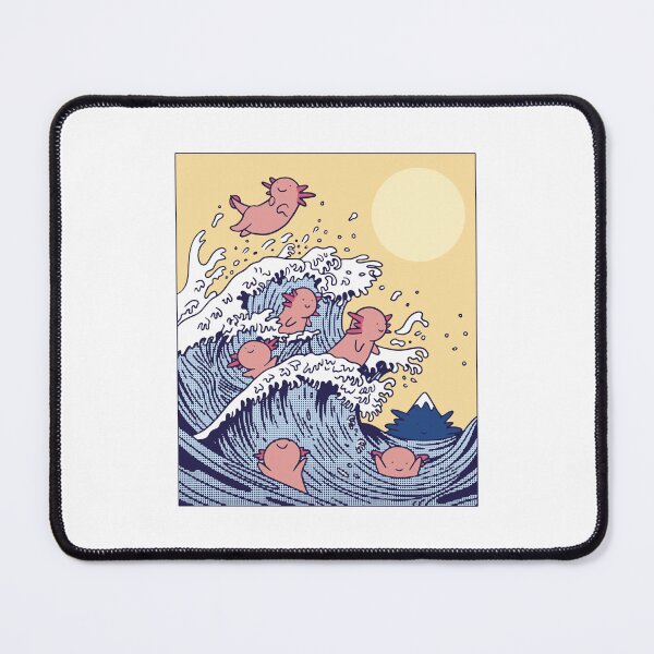 Item preview, Axolotl sea wave designed and sold by DerSenat.