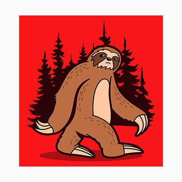 Bigfoot キャンバスアート 作品 手書き